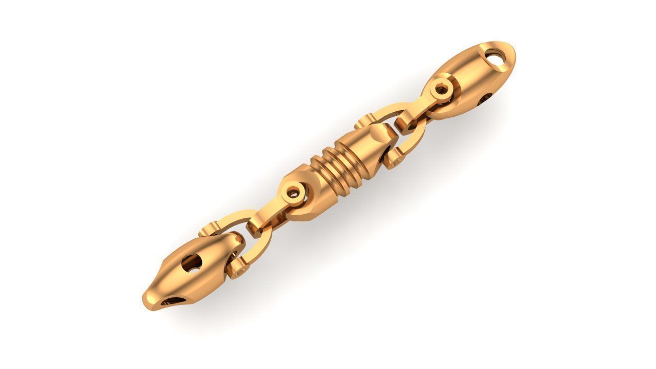 Eslabon para cadena chain link-ESL1122004 3D print model_1