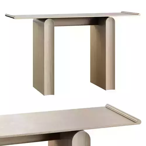 District Eight D8 Tonkin Console Table 3D model