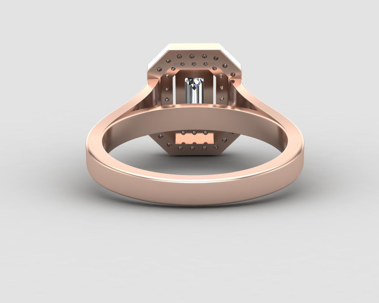 Pack of Emerald rings 43-MWC 3D print model_7