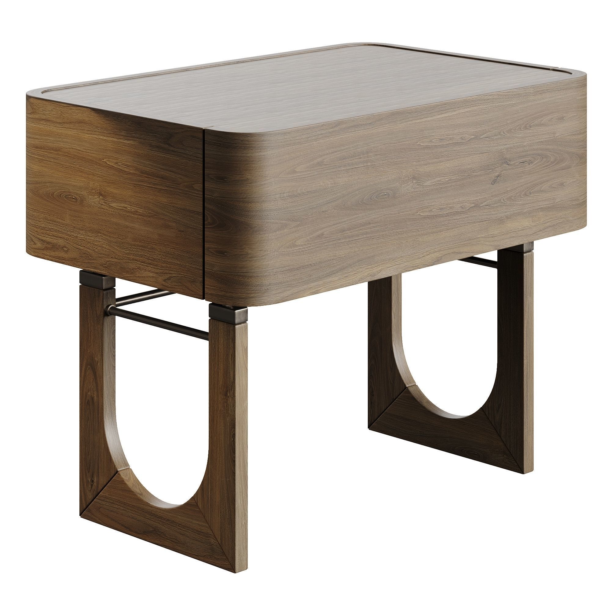 Mezzo Collection WILLIAMS Nightstand Table 3D model_3