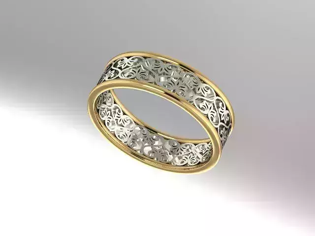 Ring design eslimi for women 3D print model