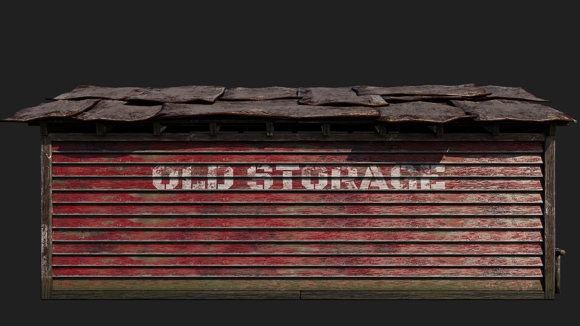01-02-03-04 - Farm Buildings 4K PBR GameReady Low-poly 3D model_37