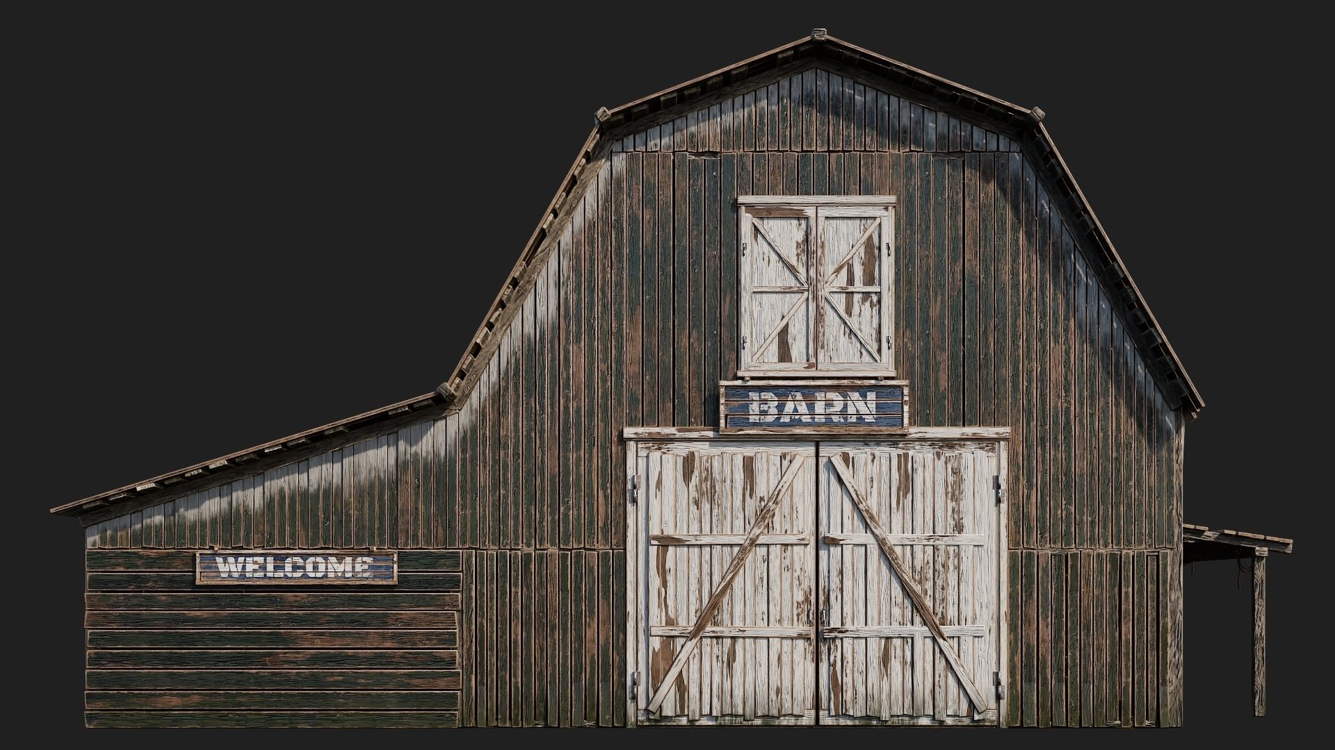 05-06-07-08 - Farm Buildings 4K PBR GameReady Low-poly 3D model_27