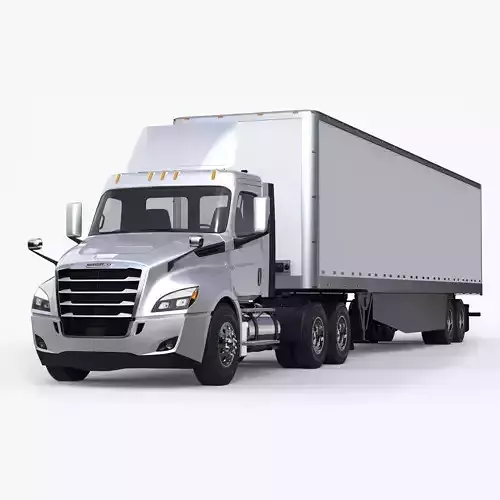 Freightliner Cascadia Day Cab 2017 - Present 3D model