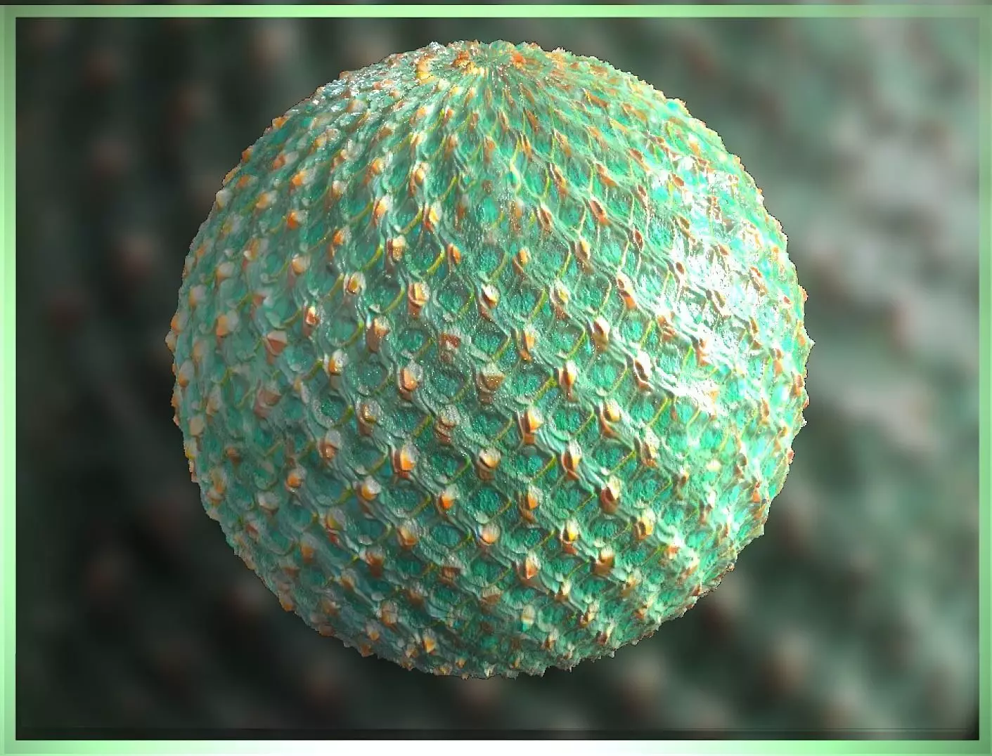 PBR Skin Creature Alien Seamless Material SBSAR 4k Texture 62 Texture_0