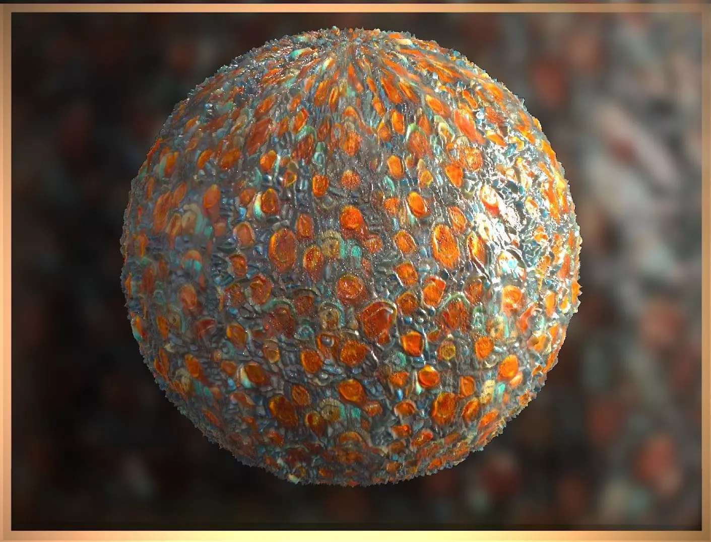 PBR Skin Creature Alien Seamless Material SBSAR 4k Texture 58 Texture