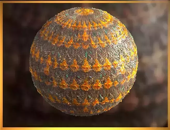 PBR Skin Creature Alien Seamless Material SBSAR 4k Texture 57 Texture