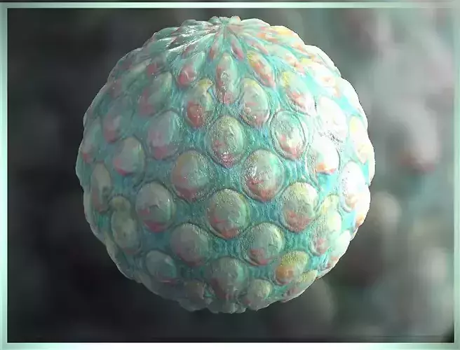 PBR Skin Creature Alien Seamless Material SBSAR 4k Texture 56