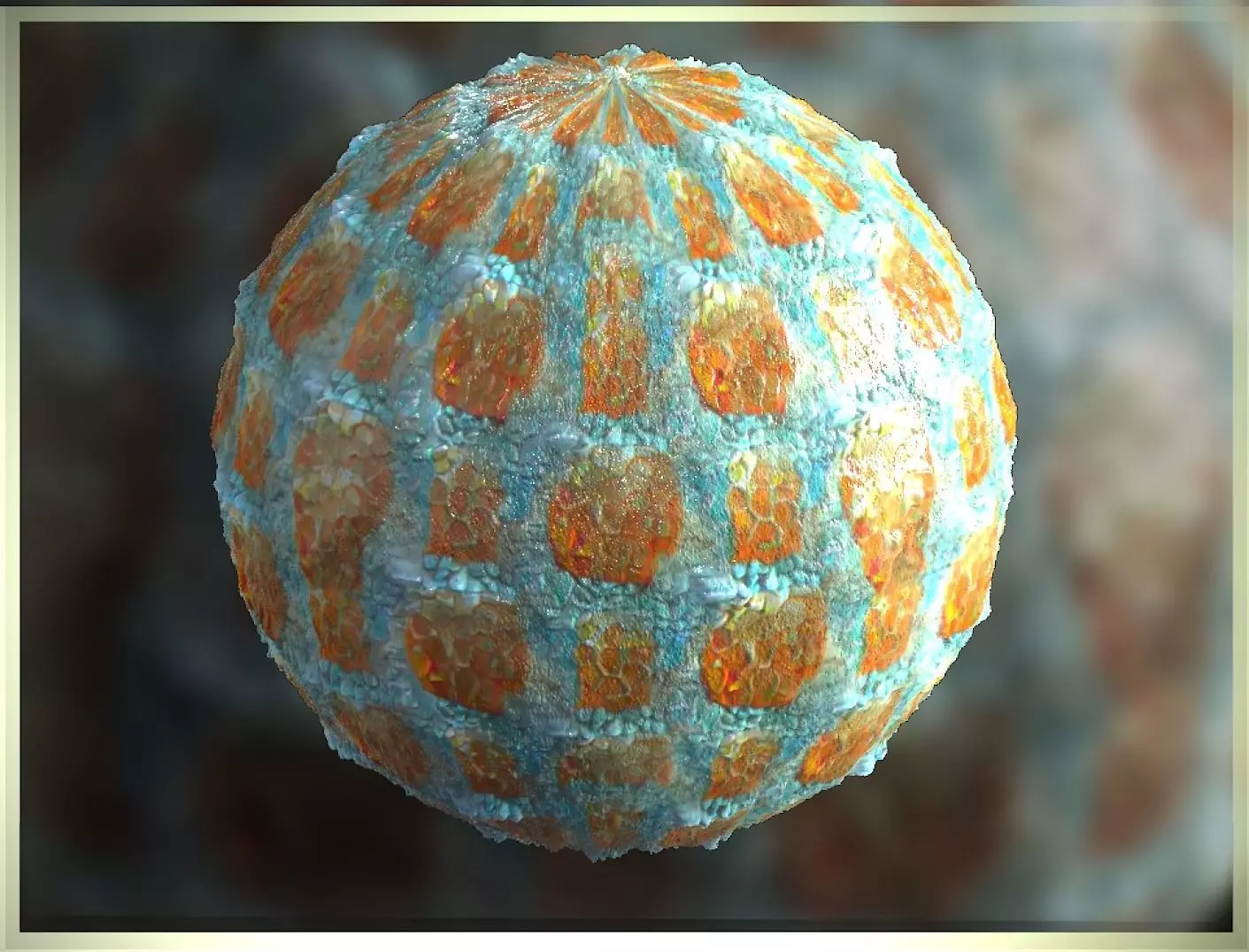 PBR Skin Creature Alien Seamless Material SBSAR 4k Texture 55 Texture