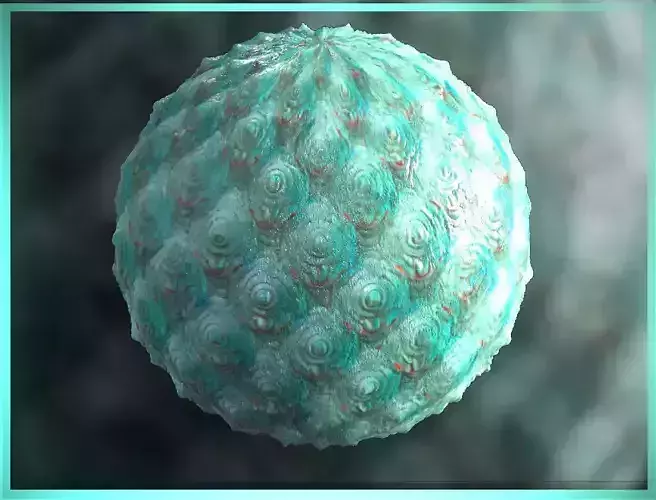 PBR Skin Creature Alien Seamless Material SBSAR 4k Texture 53