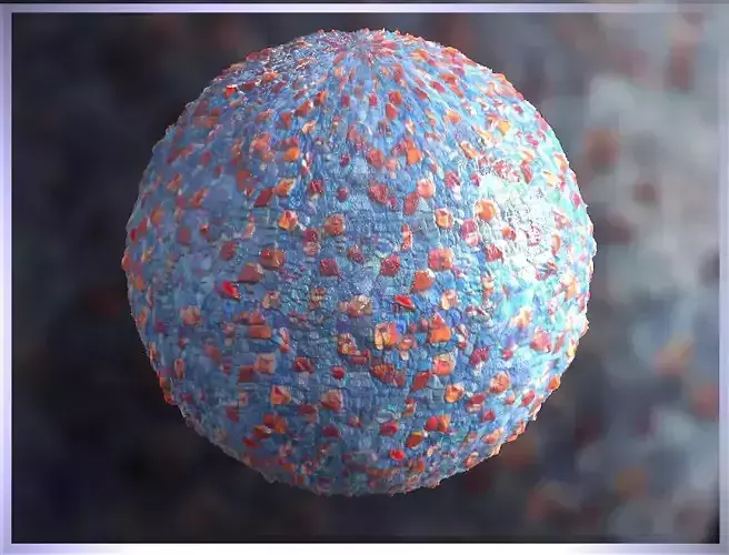 PBR Skin Creature Alien Seamless Material SBSAR 4k Texture 46