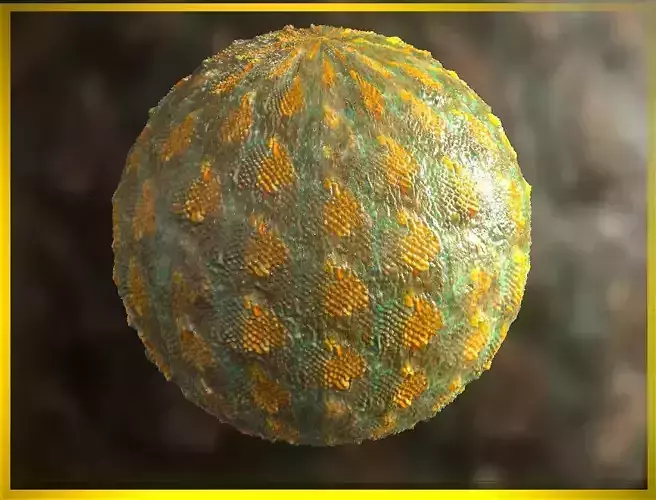 PBR Skin Creature Alien Seamless Material SBSAR 4k Texture 43