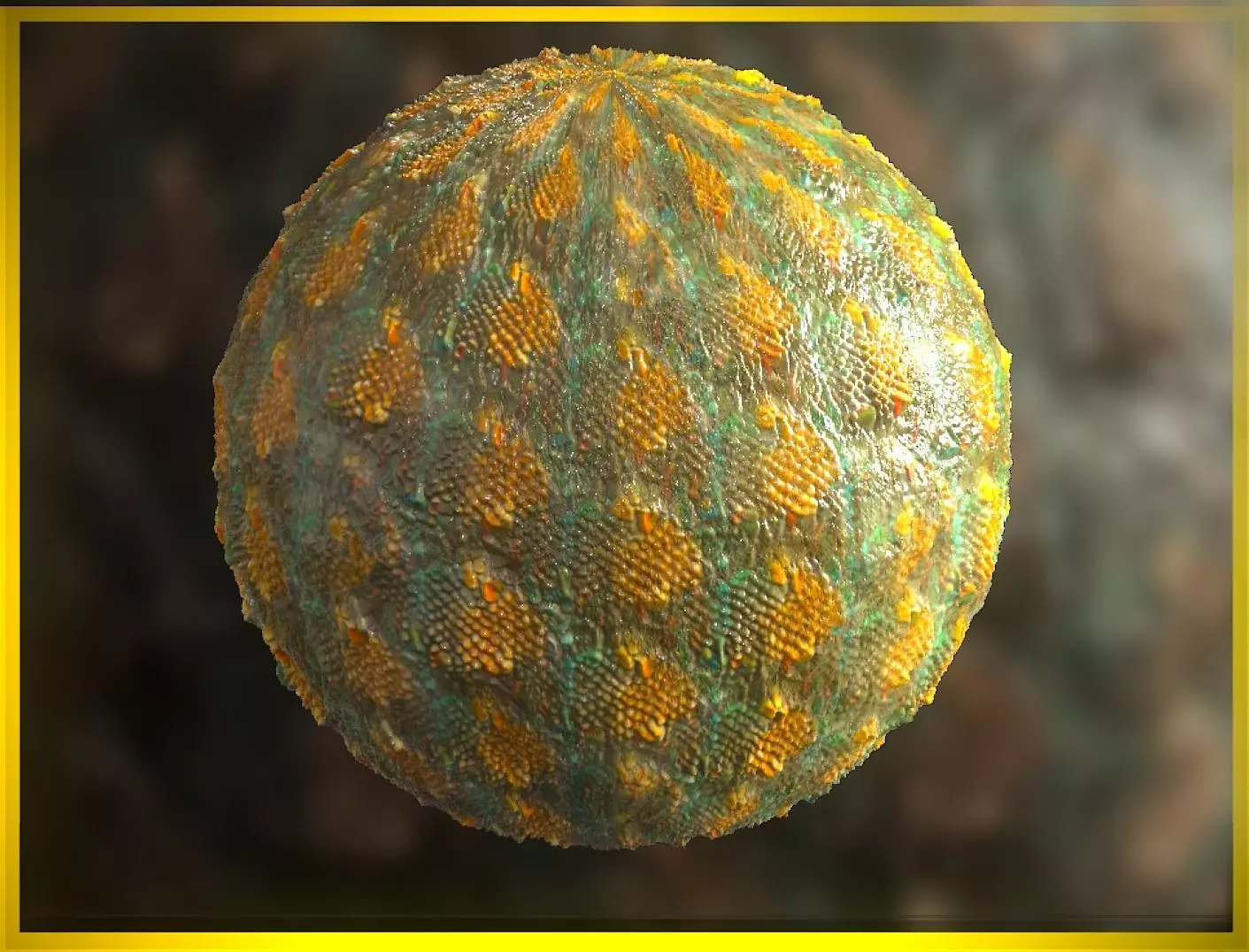 PBR Skin Creature Alien Seamless Material SBSAR 4k Texture 43 Texture_0