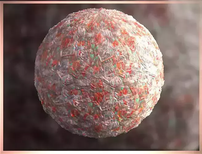 PBR Skin Creature Alien Seamless Material SBSAR 4k Texture 39