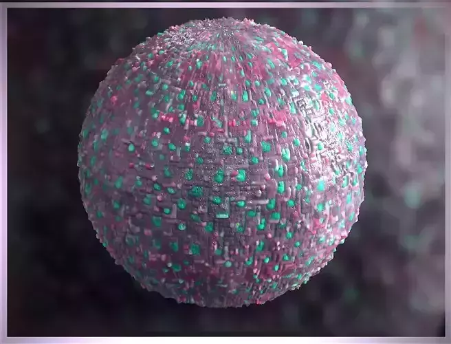 PBR Skin Creature Alien Seamless Material SBSAR 4k Texture 28