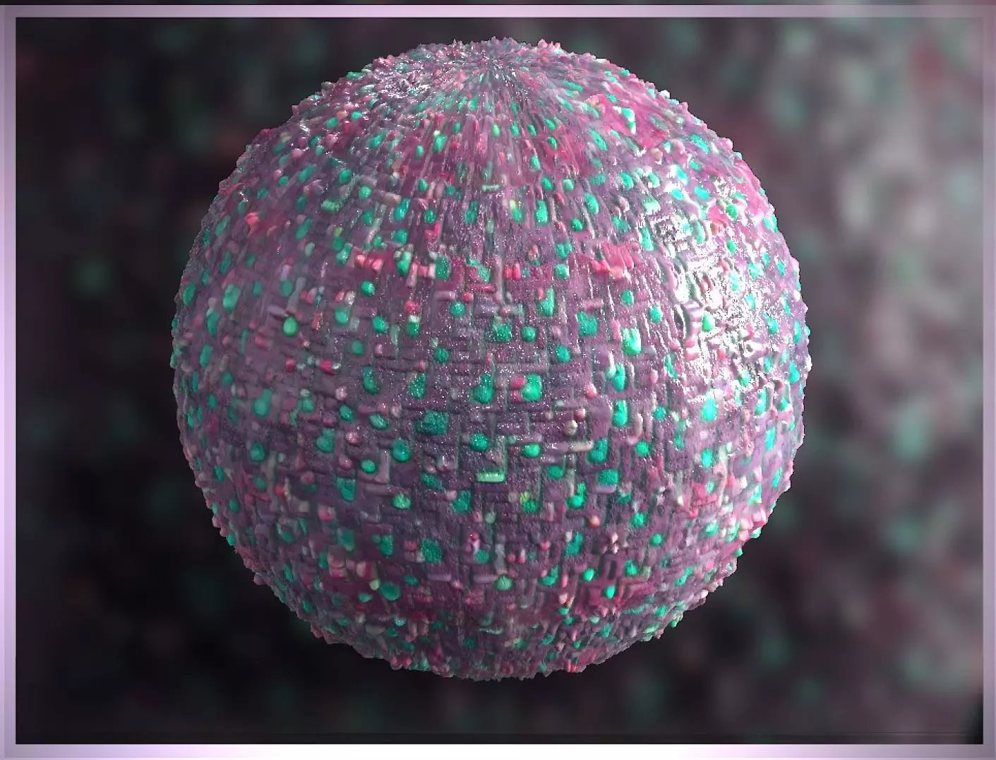 PBR Skin Creature Alien Seamless Material SBSAR 4k Texture 28 Texture_0