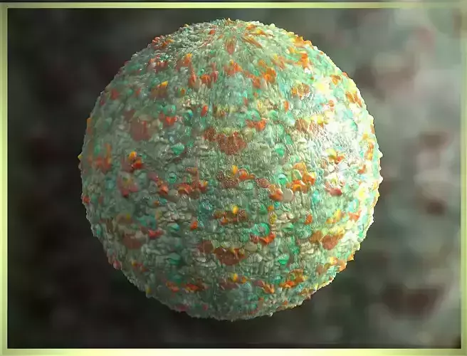 PBR Skin Creature Alien Seamless Material SBSAR 4k Texture 27