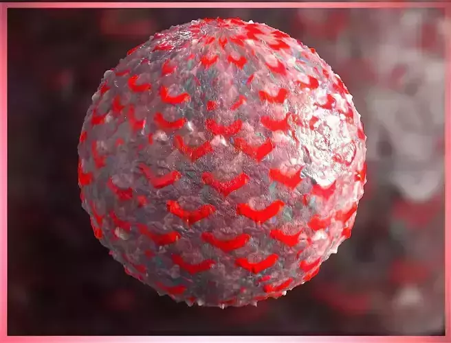 PBR Skin Creature Alien Seamless Material SBSAR 4k Texture 24