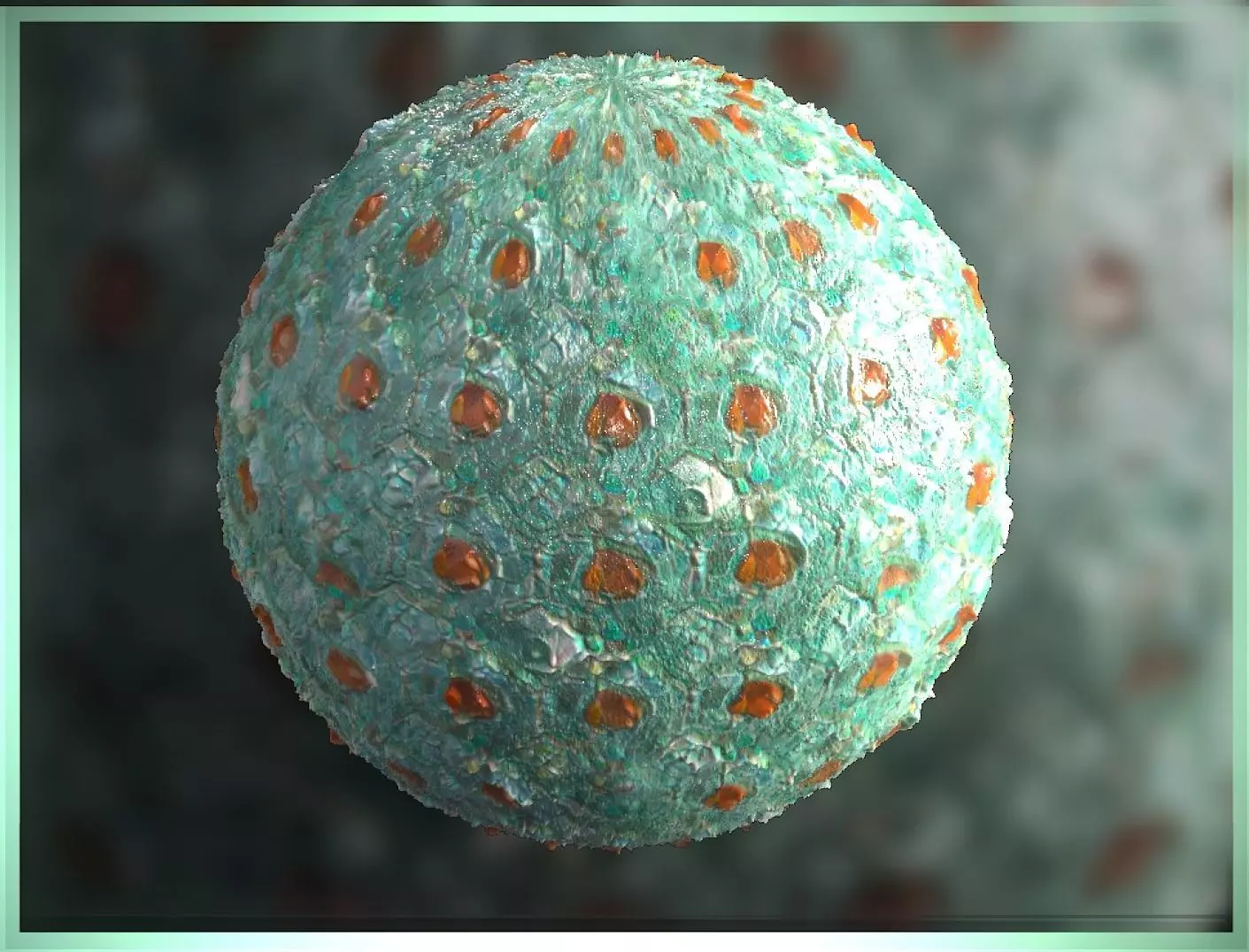 PBR Skin Creature Alien Seamless Material SBSAR 4k Texture 23 Texture_0