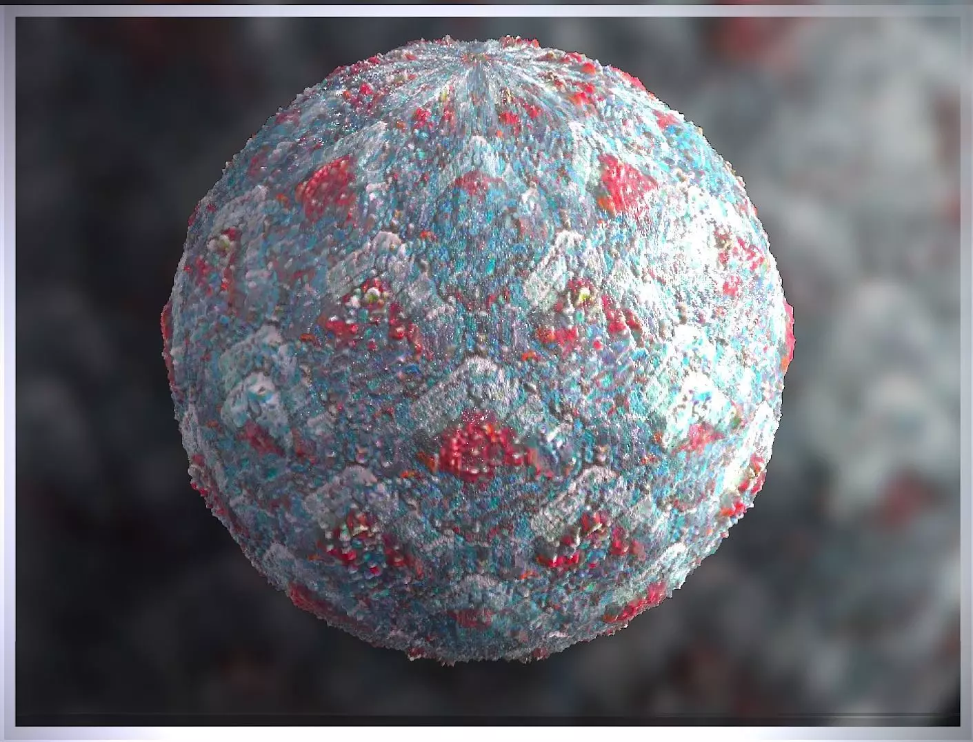 PBR Skin Creature Alien Seamless Material SBSAR 4k Texture 17 Texture_0