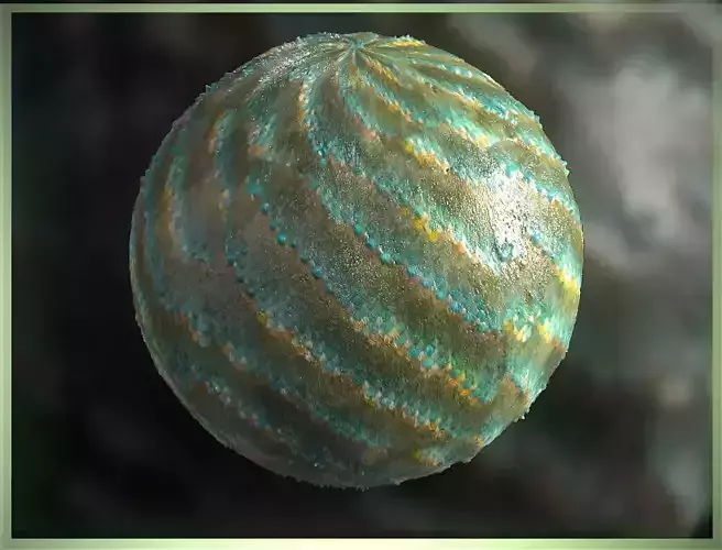 PBR Skin Creature Alien Seamless Material SBSAR 4k Texture 12