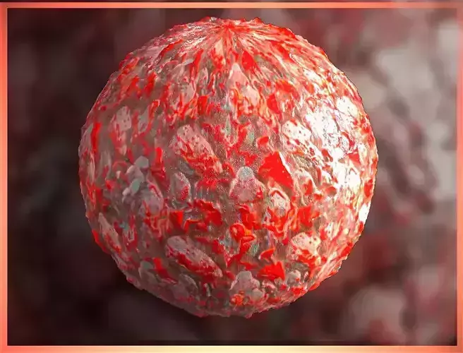 PBR Skin Creature Alien Seamless Material SBSAR 4k Texture 09