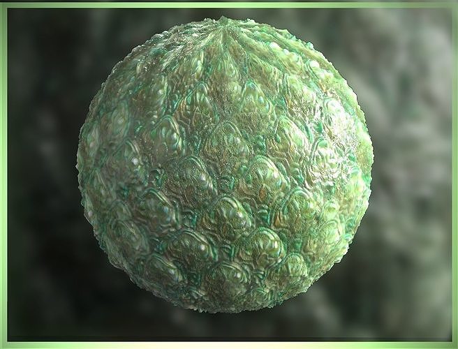 PBR Skin Creature Alien Seamless Material SBSAR 4k Texture 08 Texture