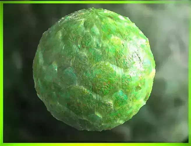 PBR Skin Creature Alien Seamless Material SBSAR 4k Texture 04