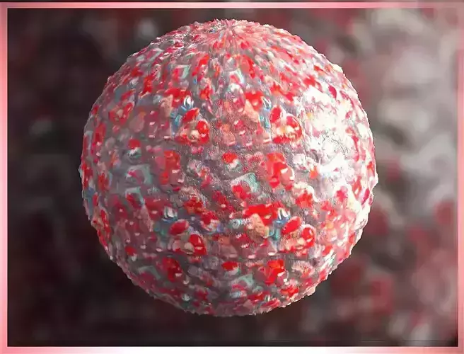 PBR Skin Creature Alien Seamless Material SBSAR 4k Texture 02