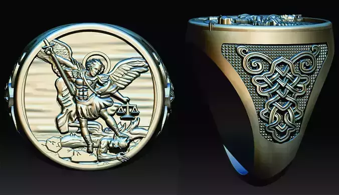St Michael Ring - Sao Miguel 3D print model