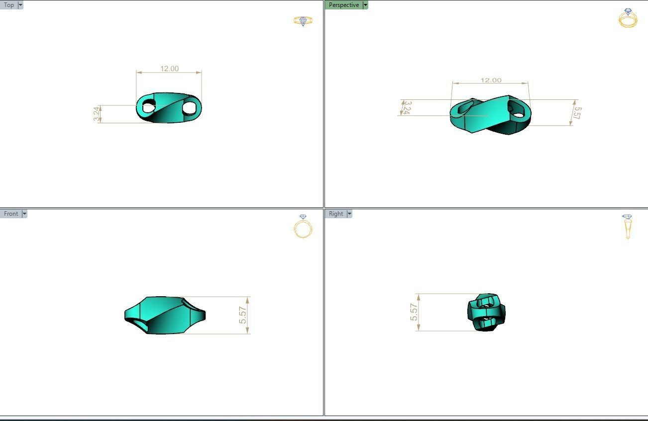 Eslabon para cadena chain link-ESL1122005 3D print model_7