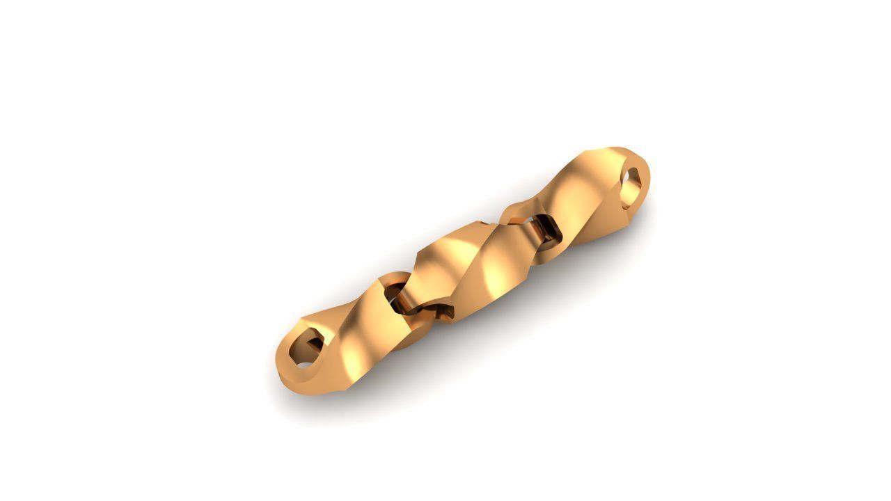 Eslabon para cadena chain link-ESL1122005 3D print model_1