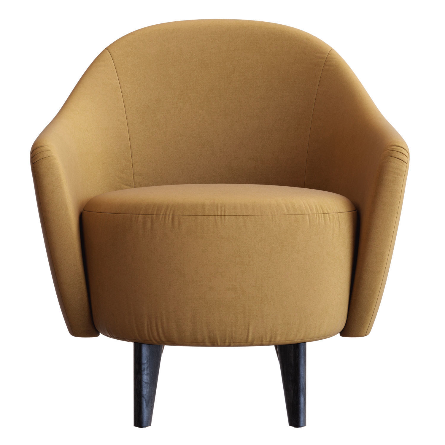 Crate and Barrel Sensorio Armchair 3D model_1