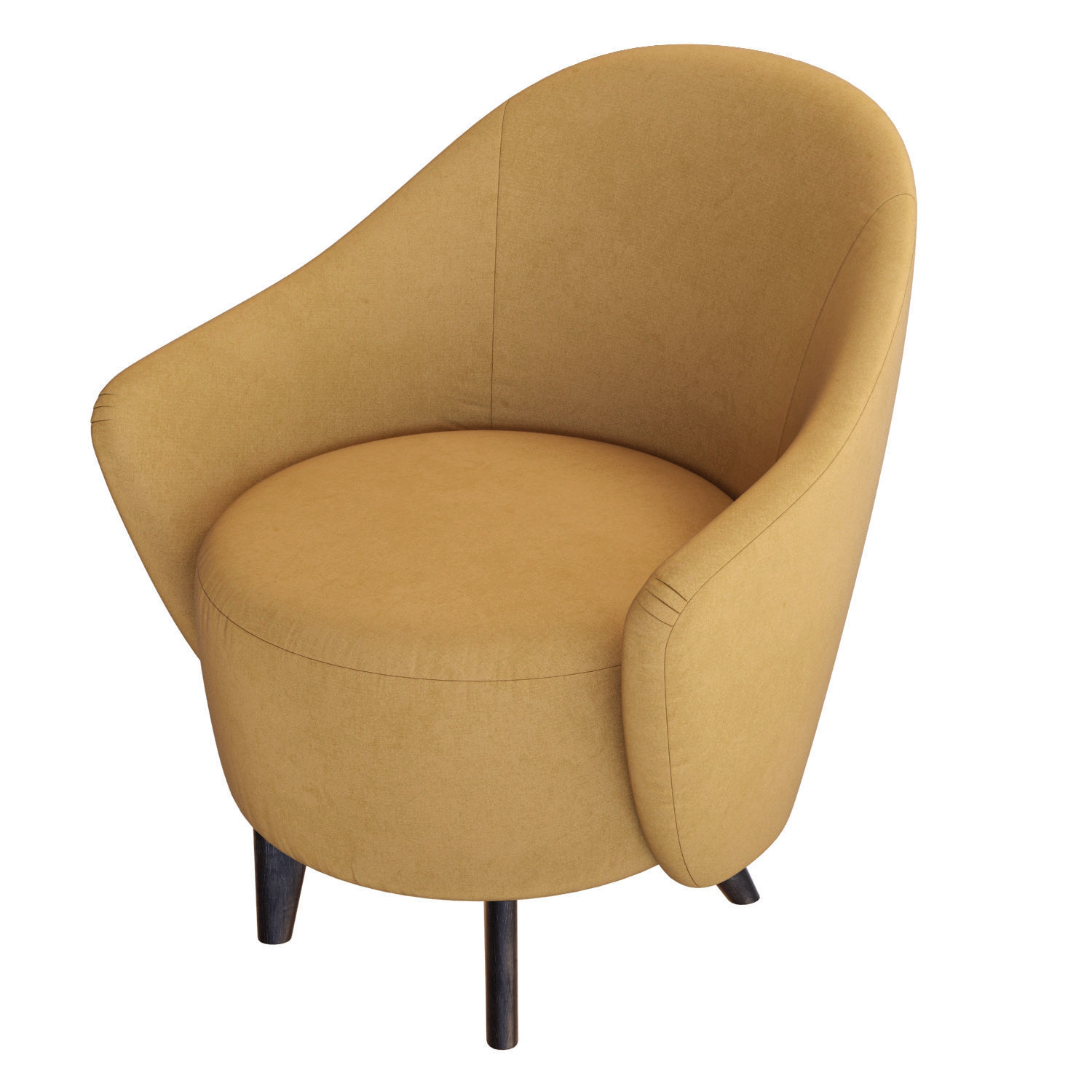 Crate and Barrel Sensorio Armchair 3D model_3