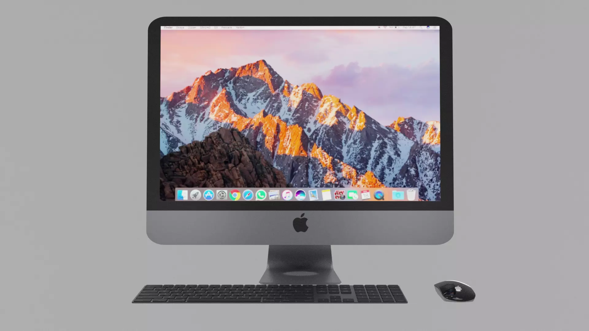 iMac Pro 3D Model Free 3D model