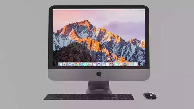iMac Pro 3D Model