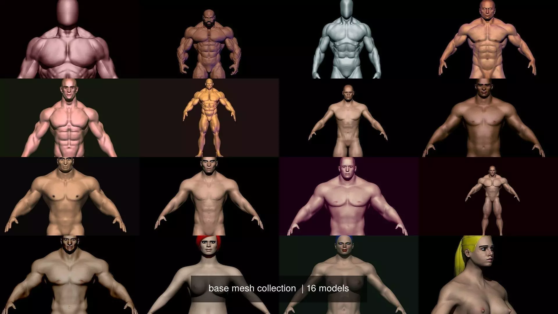 base mesh collection  _0