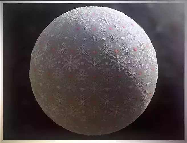 PBR Christmas Winter Cloth Fabric Material SBSAR 4k Texture 19