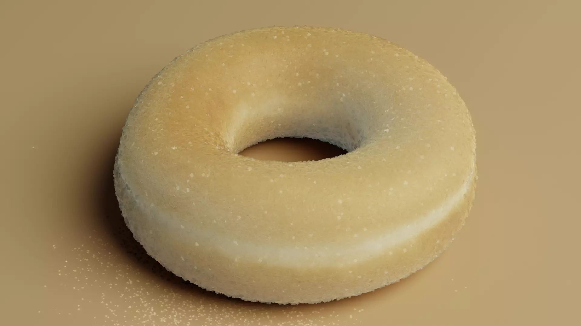 Sugar Donut  3D model_0