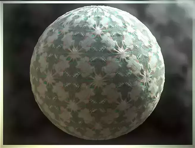 PBR Christmas Winter Cloth Fabric Material SBSAR 4k Texture 15