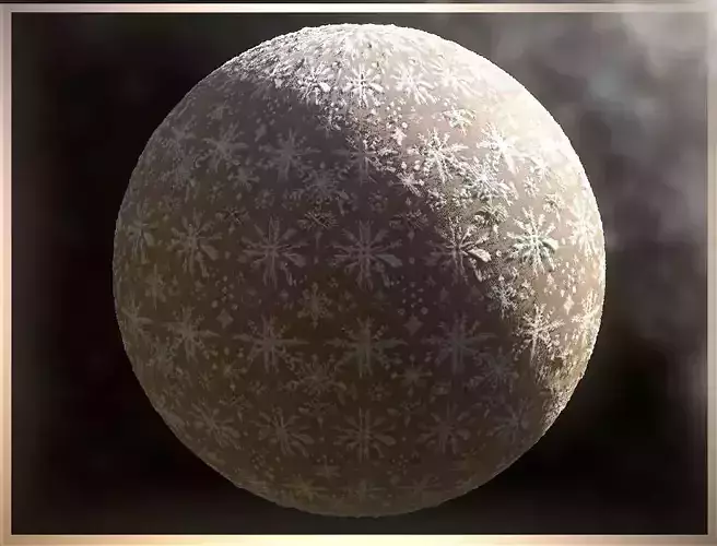 PBR Christmas Winter Cloth Fabric Material SBSAR 4k Texture 03