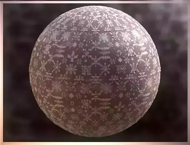 PBR Christmas Winter Cloth Fabric Material SBSAR 4k Texture 01