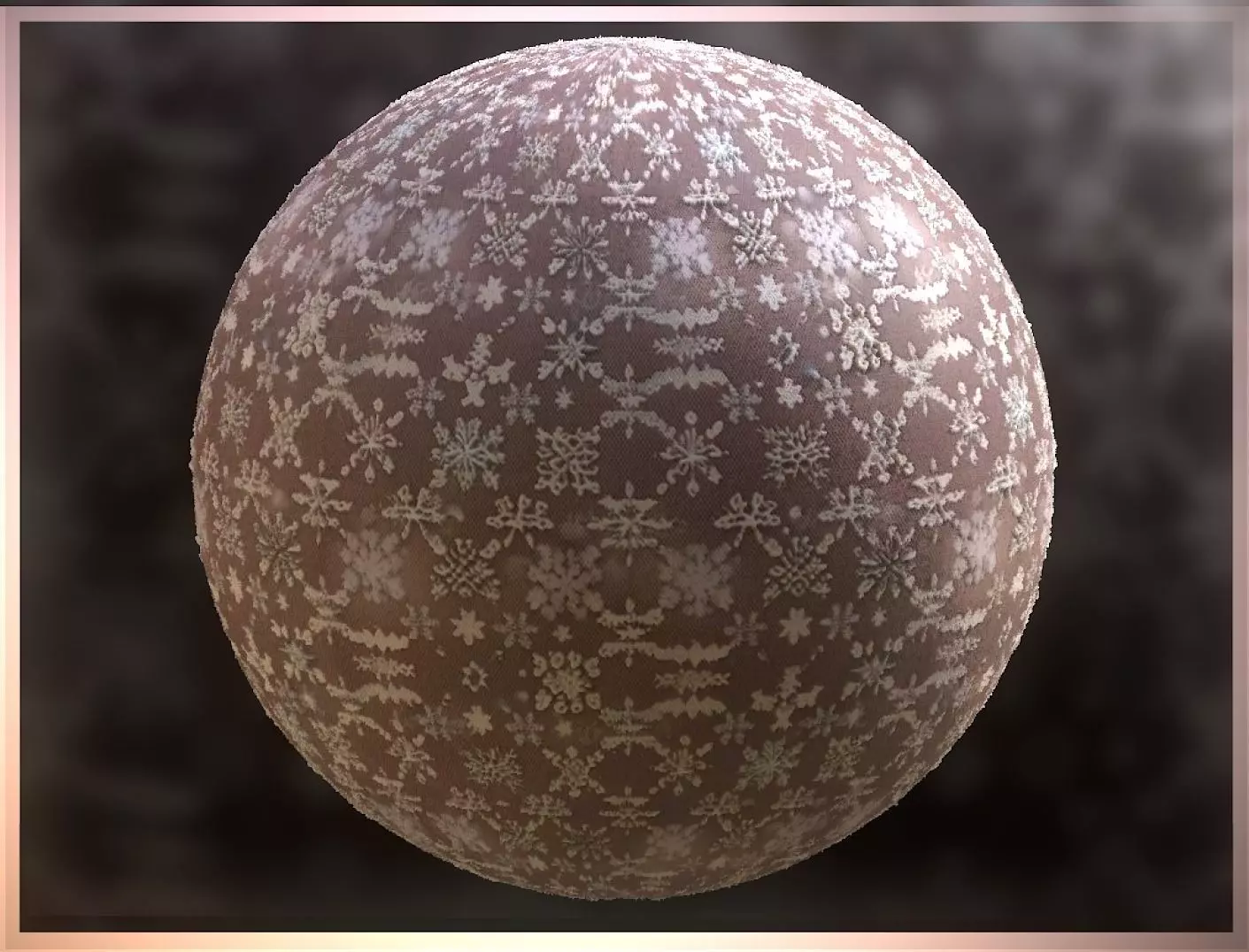 PBR Christmas Winter Cloth Fabric Material SBSAR 4k Texture 01 Texture_0