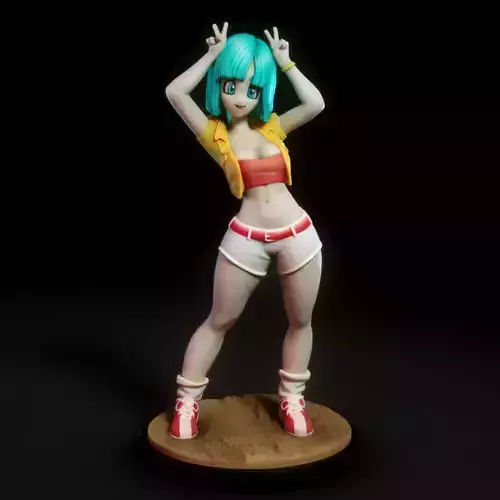 Bulma dragon ball z saiyuki figure