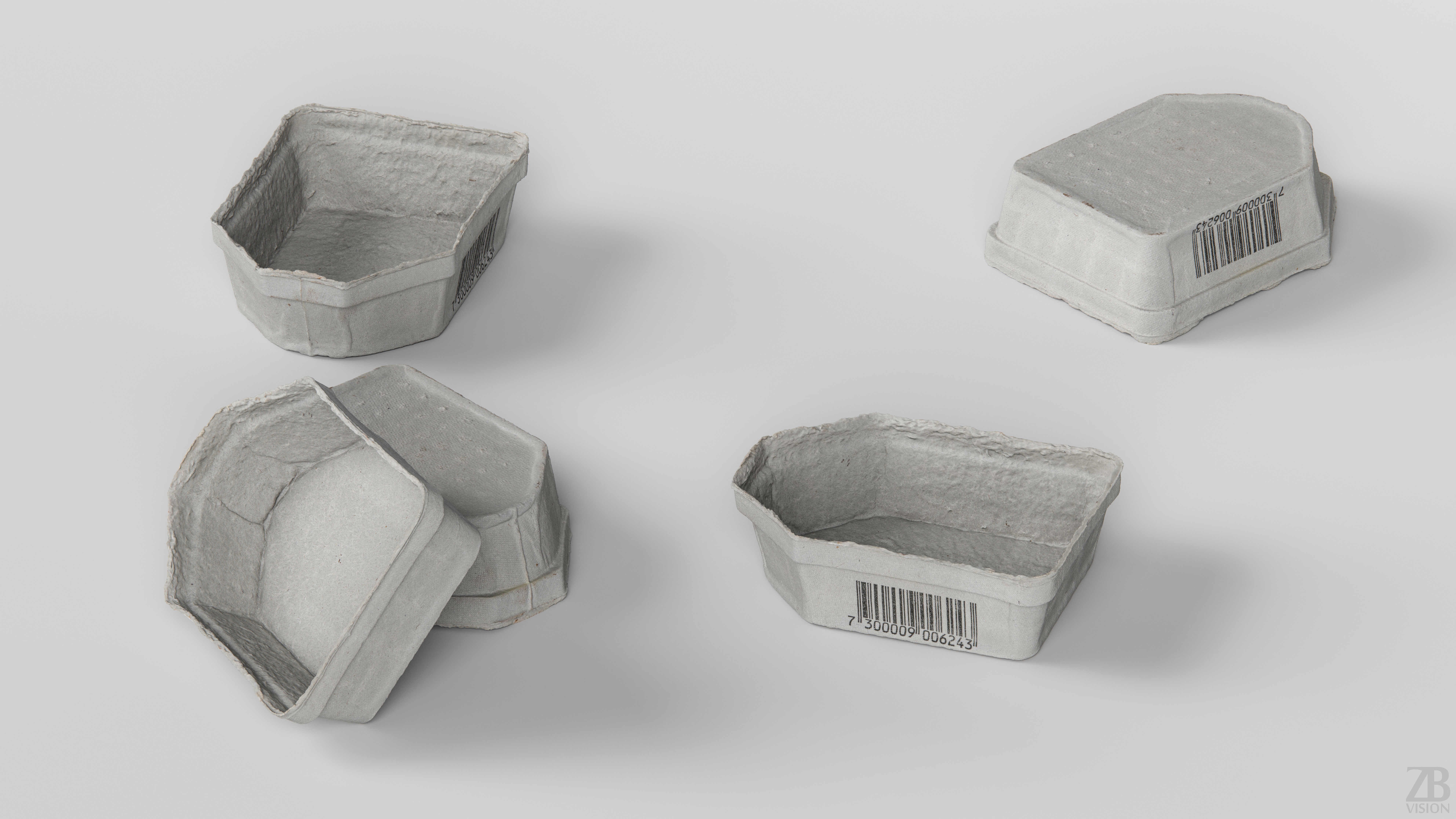 Fruit Box 3D model_2