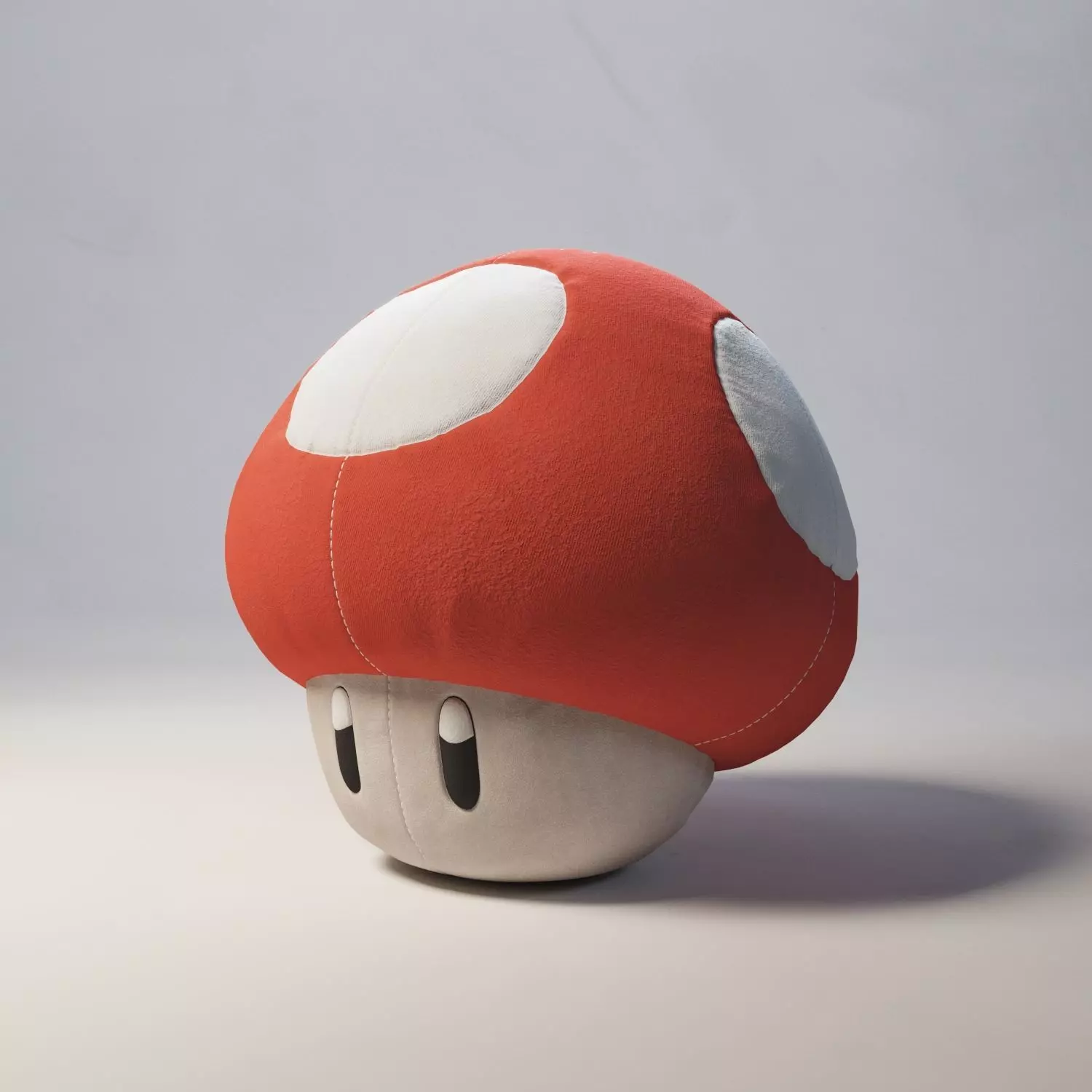 Super Mario mushroom plush 3D model_0