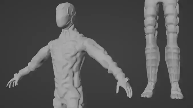 Unknown Character 0 Low-poly 3D model