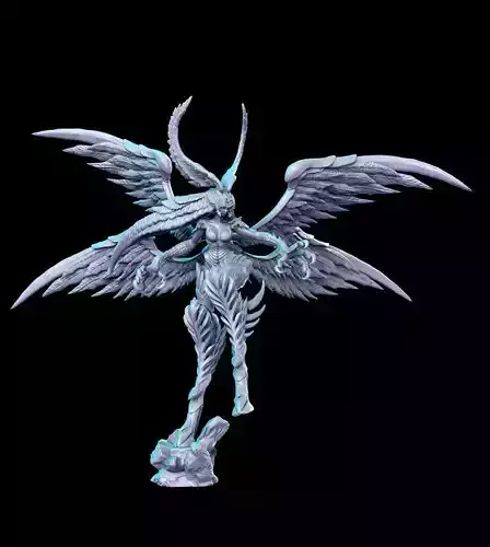 Garuda Final Fantasy 32mm Pre-supported
