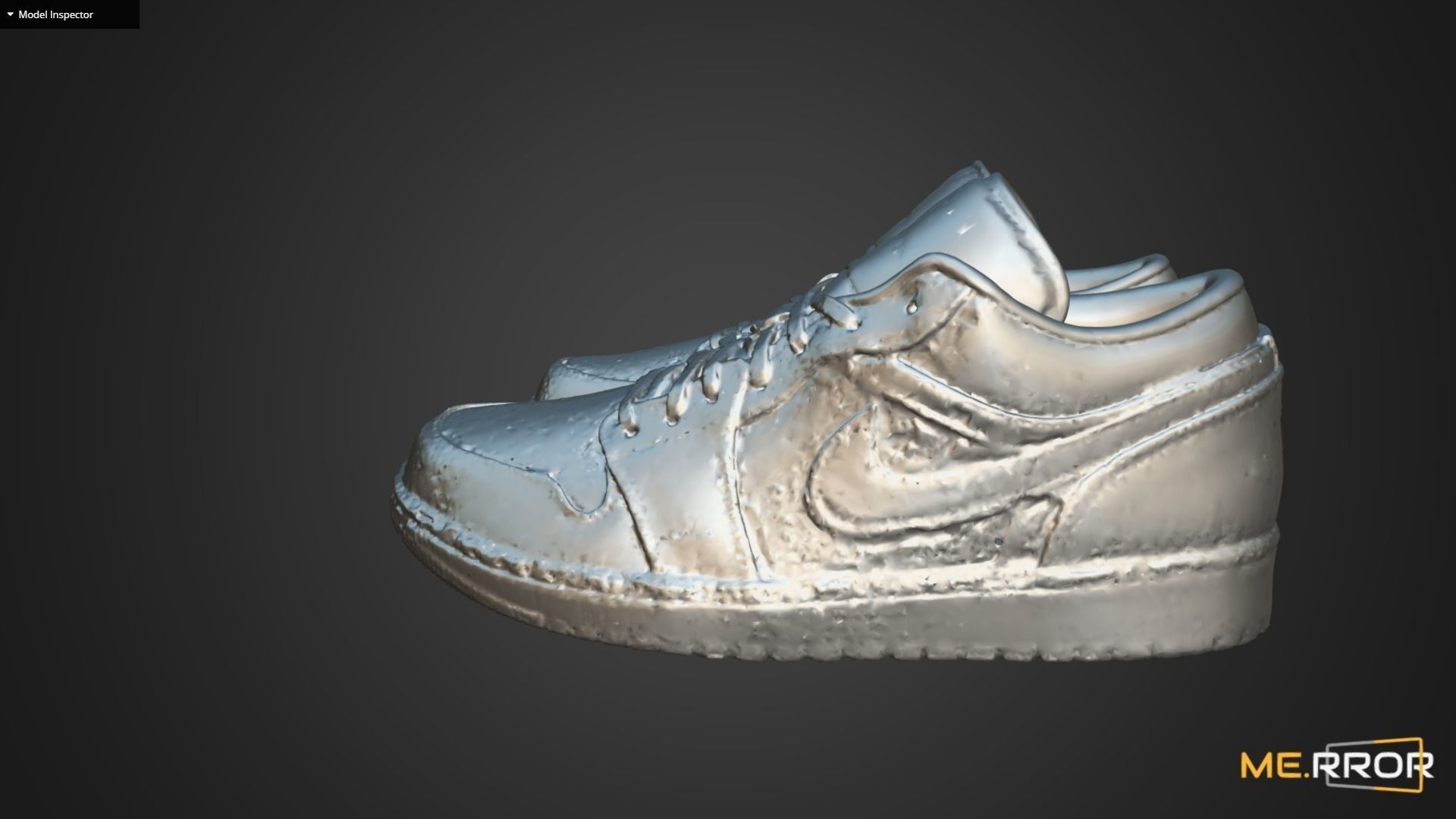 White Sneakers 3D model_10