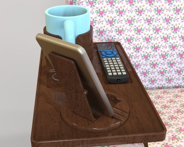 Armrest for Sofa 3D print model_42